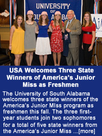 USA Welcomes Three AJM State Winners