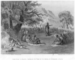 Indian Chief in Council Informing His Tribe of the Arrival of Strangers in Ships
