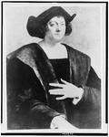 [portrait of Christopher Columbus]