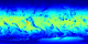 This animation shows daily erythemal index for 2000-01 through 2001-12. Data gaps have been filled and the frames have been smoothed. The image size is 288x180 pixels (288x176 pixels for the MPEG movie); each pixel corresponds to an area 1 degree in longitude by 1.25 degrees in latitude.
