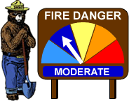 [graphic] Fire Danger: Moderate