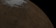 An approach to the south pole of Mars shown in true color