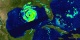 Vertically polarized 85GHz microwave brightness temperatures measured by the TMI instrument on TRMM from August 22, 2005 through August 30, 2005, during Hurricane Katrina.