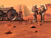 artist concept of human outpost on Mars