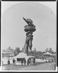[Statue of Liberty's hand holding the torch]