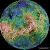 Hemispheric View of Venus Centered at 180 Degrees East Longitude