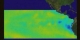 NCEP sea surface temperature anomaly and FSU COAPS surface wind stress anomaly in the Pacific from August 1996 to August 1997