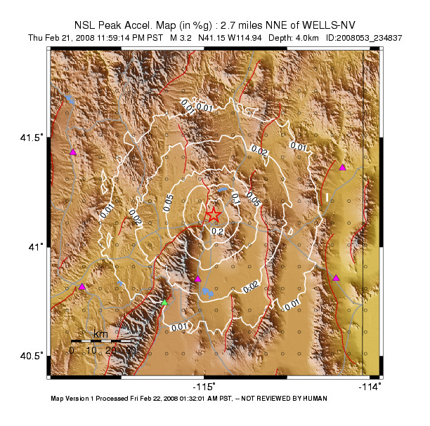 Peak Ground Acceleration Image