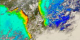 SeaWiFS false color (chlorophyll-phytoplankton levels) ocean and true color land of Florida for 36 dates from September 15, 1997 to August 2, 1998