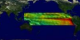 An animation of sea surface temperature anomaly, sea surface height anomaly, and sea temperature anomaly at depth in the Pacific Ocean from June 1997 through June 1998 as measured by NOAA AVHRR, TOPEX Poseidon, and the TAO TRITON Array