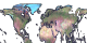 Global pseudo-color Landsat image from the JPL WMS server.