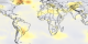This animation shows anomalous global temperature averages from December through May in the years 1880 through 2000.  