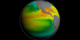 This animation shows a 32-day moving average of SST data over the Pacific spanning July 4, 2002 to October 23, 2006.