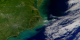 The Carolina coast on September 17, 1999 from SeaWiFS