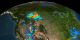 Air quality from EPA and MODIS on 1 September 2003
