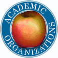 academic organizations text wrapping around apple