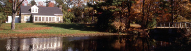 Grounds of Val Kill in fall