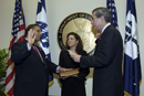 Secretary Gutierrez swears in Assistant Secretary Sandy Baruah