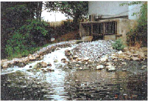 Wastewater discharge on Ottawa River, Ohio