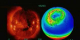 A comparison of energetic electron fluxes (&gt; 0.4 MeV) over the North Pole from the PET P1 solid state detector during the period 7-19-1993 through 8-6-1994 with soft X-ray images from Yohkoh