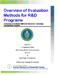 Overview of Evaluation Methods for R&D Programs 