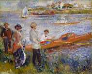 image of Oarsmen at Chatou