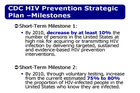 Slide 26: CDC HIV Prevention Strategic Plan –Milestones