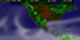 North American soil moisture and atmospheric water vapor for February 2000 from the NSIPP global climate model