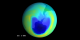 Stratospheric Ozone levels for October 3, 1999.