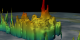 TRMM captured 2 very deep Hot Towers in the eyewall of Tropical Storm Wilma.  These towers measured 15-16 km high.