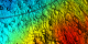 Mars Odyssey epithermal neutron data overlayed on MGS-MOLA topography