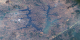 Lac de Mbakaou, Cameroon, Africa on 2-5-2001 taken by Landsat-7