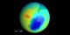 Stratospheric Ozone level for October 7, 1986.