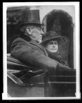 Edith Bolling Galt Wilson with Woodrow Wilson