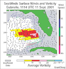 SeaWinds Spots Gabrielle Early 