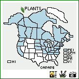 Distribution of Caltha palustris L. var. palustris. . Image Available. 