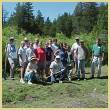 [Photo]: volunteer work group at Willow Meadow