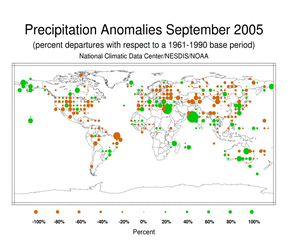 Percent Precipitation for September