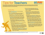 Tips for Teachers handout