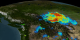  Air quality from EPA and MODIS on 1 September 2003 