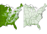 US Land Use: 1850 and 1920