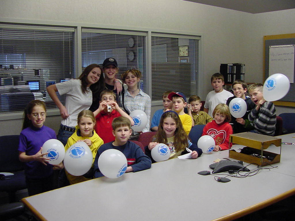 Calcasieu Parish 4-H Club members (2/15/2003)