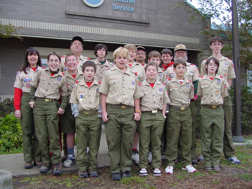 Boy Scout Troop 162 from Lafayette (12/17/05)