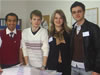 Students played an important role in organizing Macedonia's first PACE event