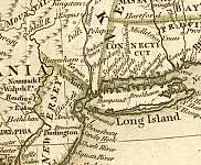 The United States of America laid down from the best authorities, agreeable to the Peace of 1783, 1783 (detail)