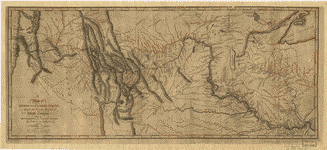 A map of Lewis and Clark's track across the western portion of North America..., 1814
