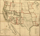 Map of the territory of the United States from the Mississippi River to the Pacific Ocean..., 1858