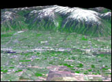 Salt Lake City, Utah, Perspective View