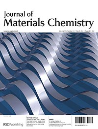 March 7, 2007, cover of the Journal of Materials Chemistry