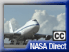 Shuttle Carrier Aircraft taking off from Kennedy Space Center